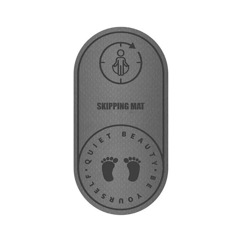 Alfombrilla de salto de cuerda grande antideslizante para ejercicio en interiores y exteriores Crossrope Jump Rope Pad