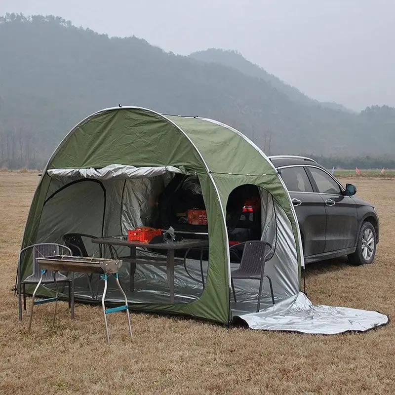 car trunk tent Outdoor - rear with canopy, sun - resistant camping equipment Größe:L-121,8 Camping Belvedere (Lazise) | category-bike-accessories is easy to set