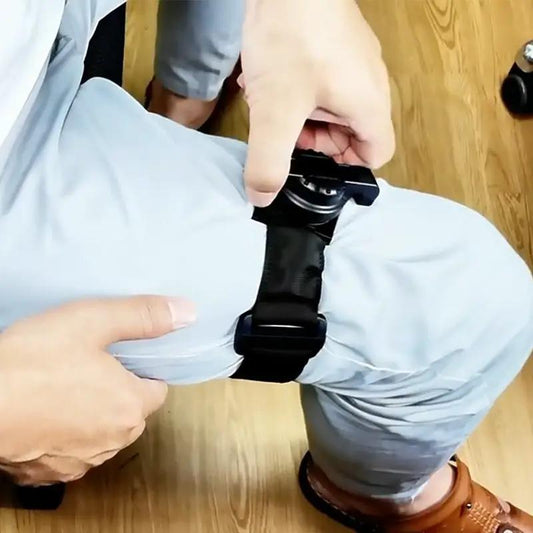 Rotary Tourniquet Upgrade Series black strap with dial on upper arm for tactical first aid on Tampa Home & Garden Store
