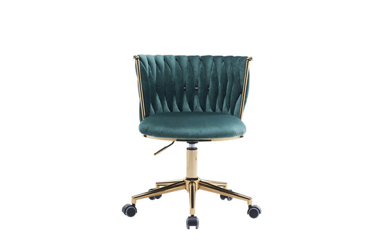 Rotating bucket chair dark gray velvet with gold metal frame and base, swivel armchair on Tampa Home & Garden Store