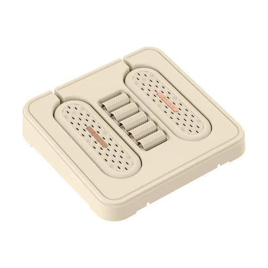 Séchoir à chaussures intelligent stérilisé ménager à quatre pieds séchoir télescopique pliable UV