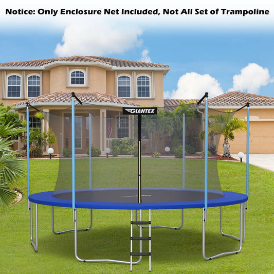 14Ft Replacement Weather-Resistant Trampoline Safety Enclosure Net - Tampa Home & Garden Store