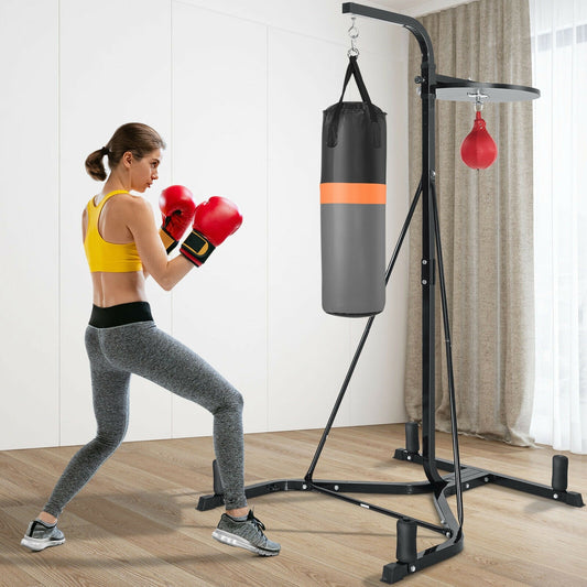 Heavy Duty Boxing Punching Stand With Heavy Bag - Tampa Home & Garden Store