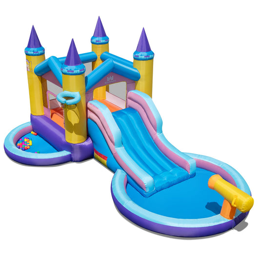 6-in-1 Inflatable Kids Water Park for Yard - Tampa Home & Garden Store