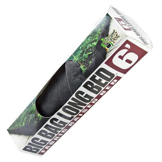 6ft x 16in Smart Pot Big Bag Long Grow Bag | Black - Tampa Home & Garden Store