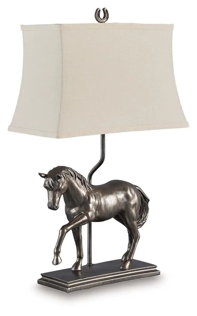 Sandorman Poly Table Lamp in Bronze Finish
