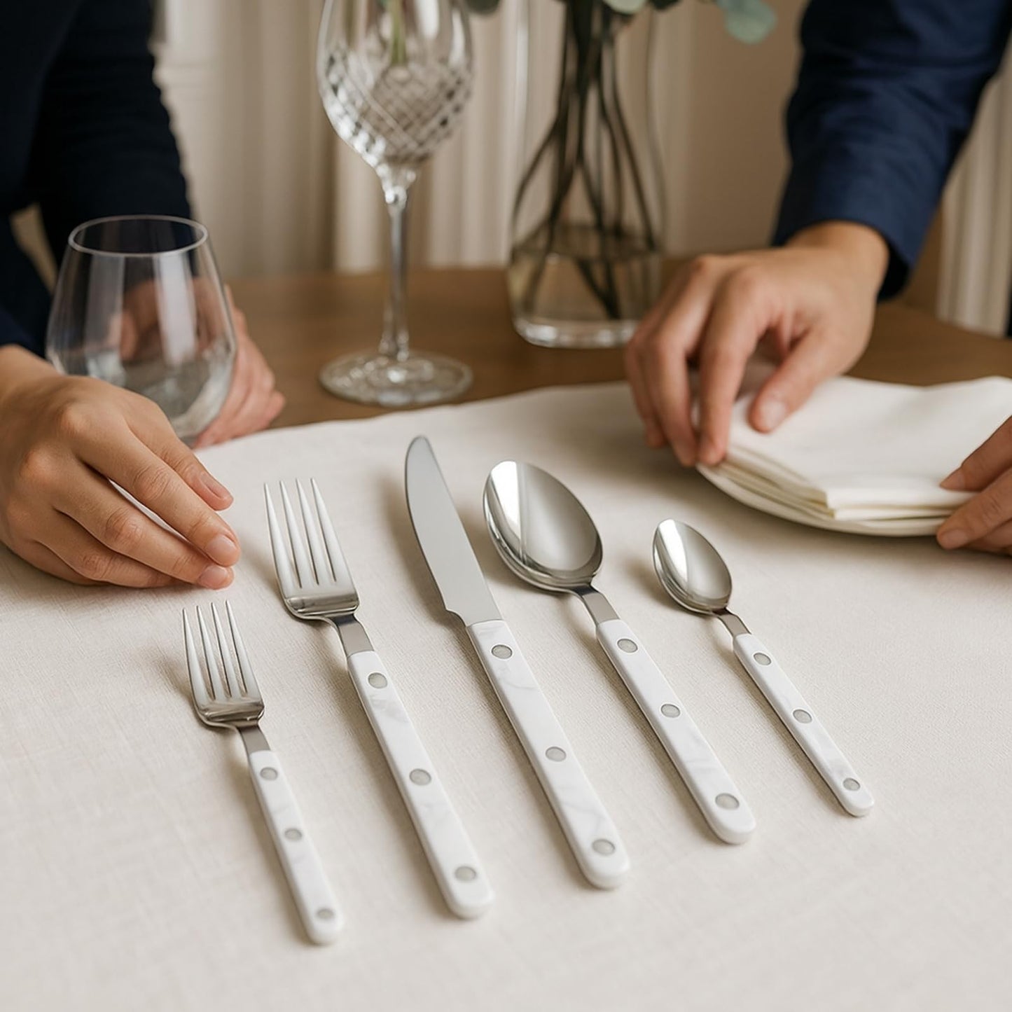 Twenty Piece Premium Stainless Steel Flatware