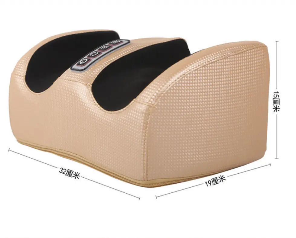 Shiatsu Foot Massager Spa Bath Massager Machine beige textured cover with controller VIP on Tampa Home & Garden Store