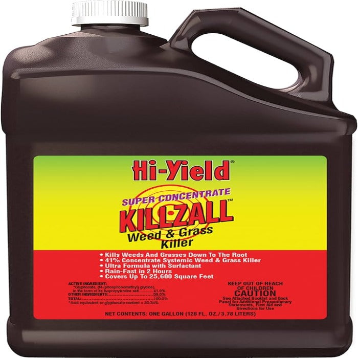 Hi-Yield Killz All liquid weed & grass killer herbicide in 1-gallon bottle on Tampa Home & Garden Store