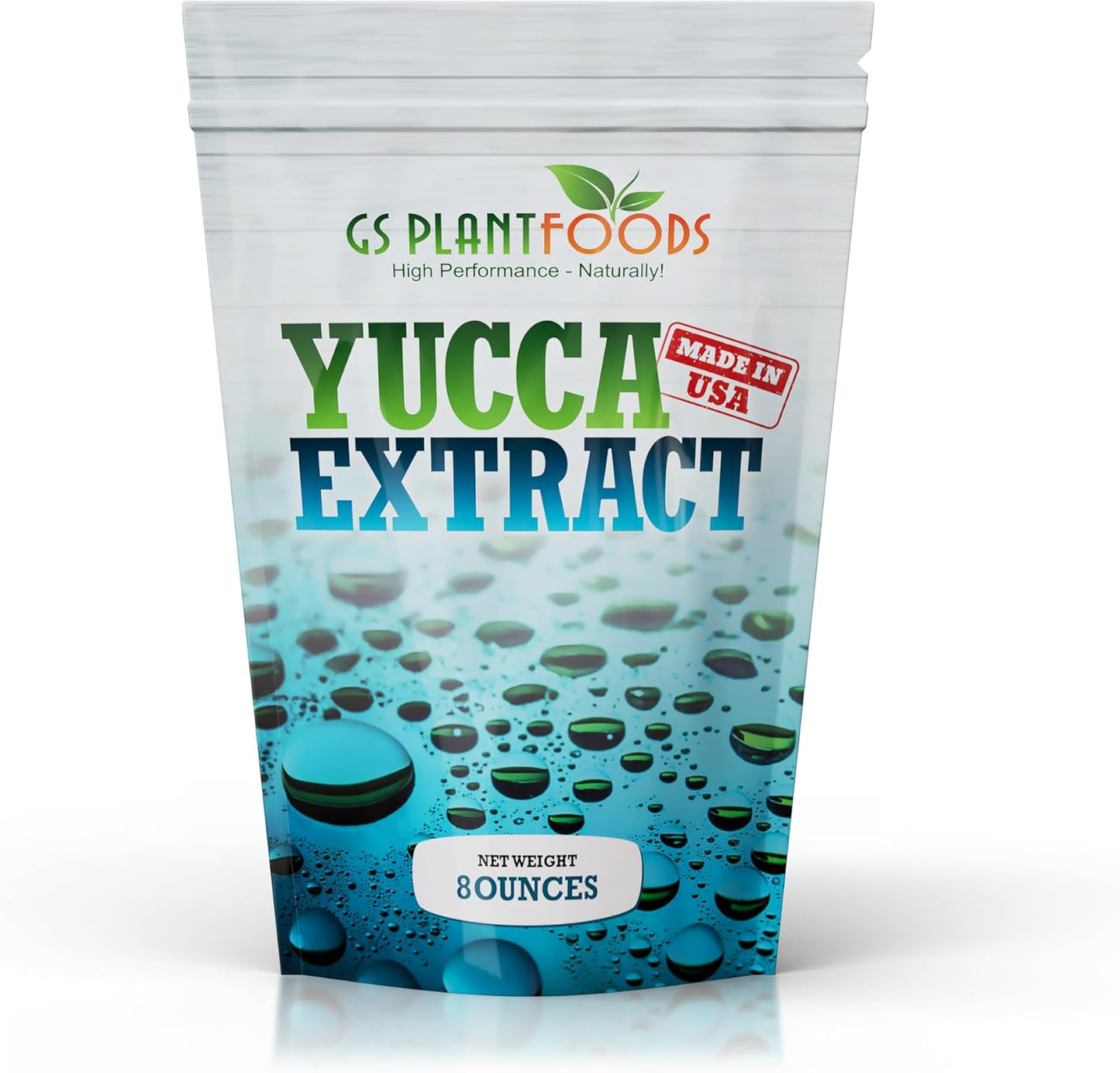 Yucca Extract Organic Soil Wetting Agent by GS Plant Foods, 8 oz bag on Tampa Home & Garden Store