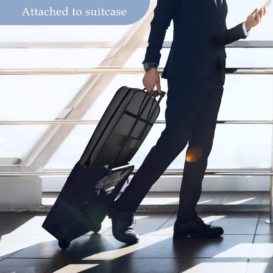 Waterproof Foldable Garment Bag Oxford Travel Suit Cover with Pocket - Tampa Home & Garden Store