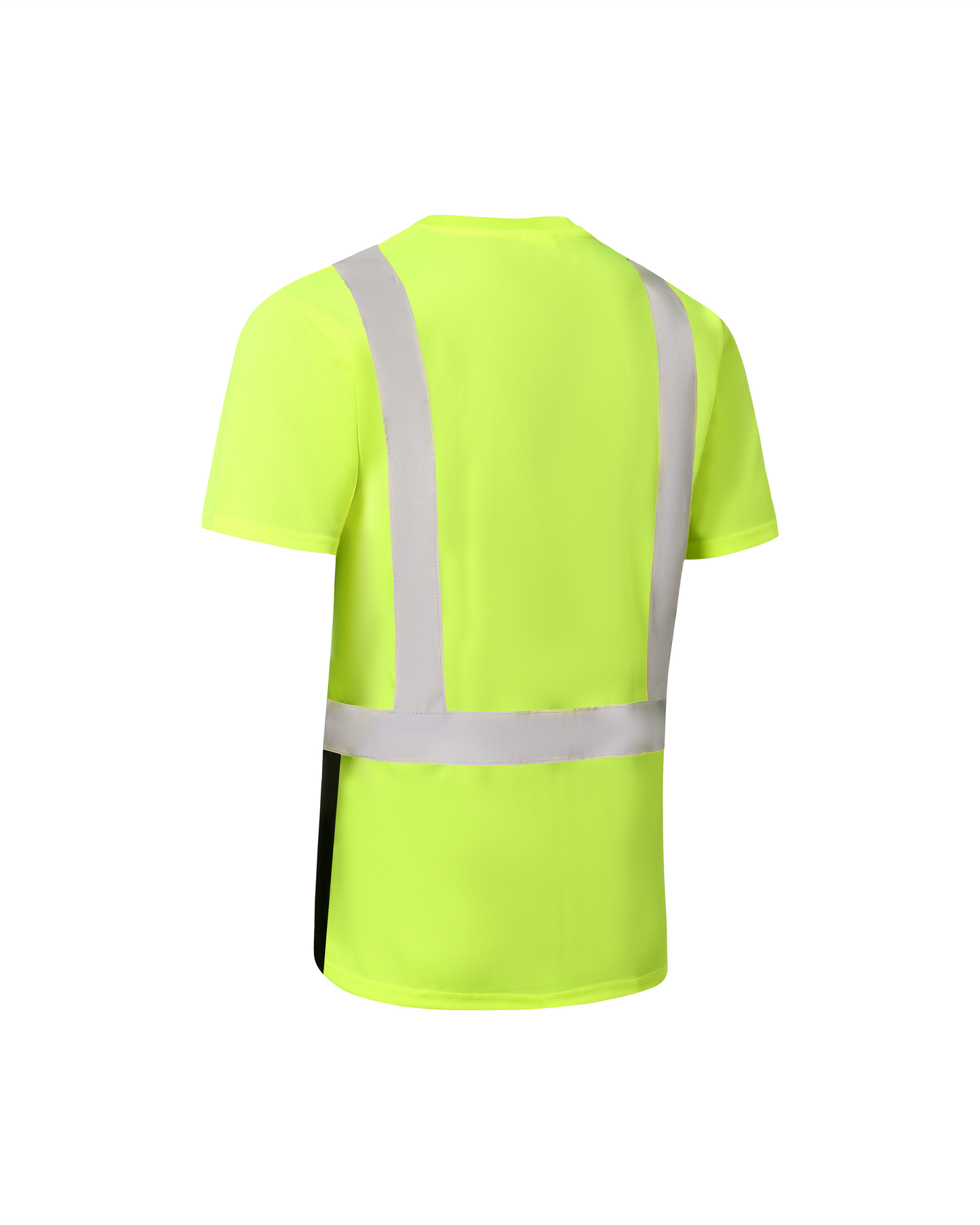 Kiwi High Visibility Type R Class 2 Safety Shirt yellow short sleeve with reflective stripes on Tampa Home & Garden Store