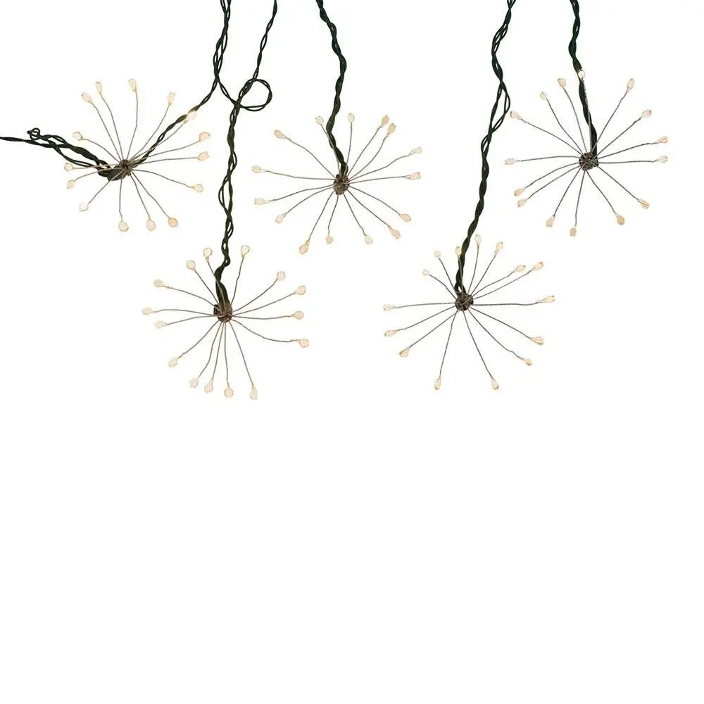 75-Light Cluster Burst Superbright LED Light Set - Cool White - Tampa Home & Garden Store
