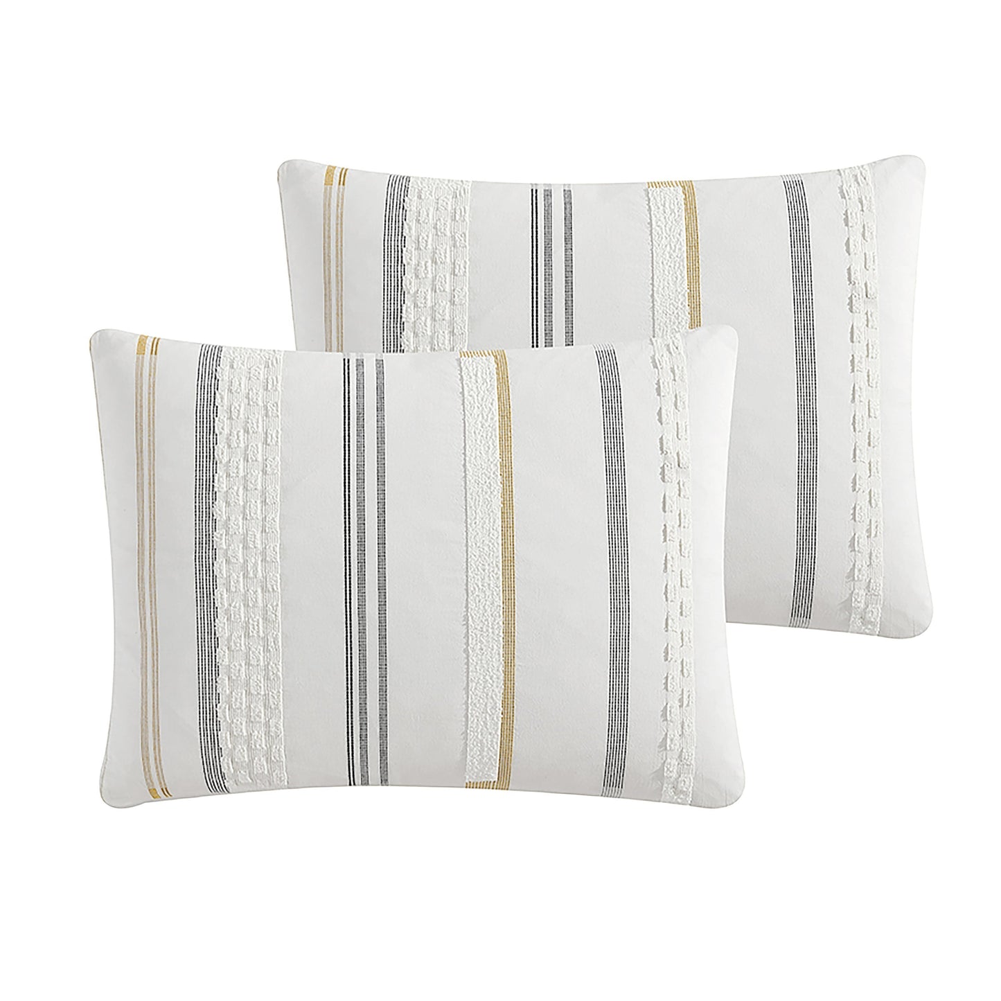 Whitten 6 Piece Ivory Comforter Cover Set King