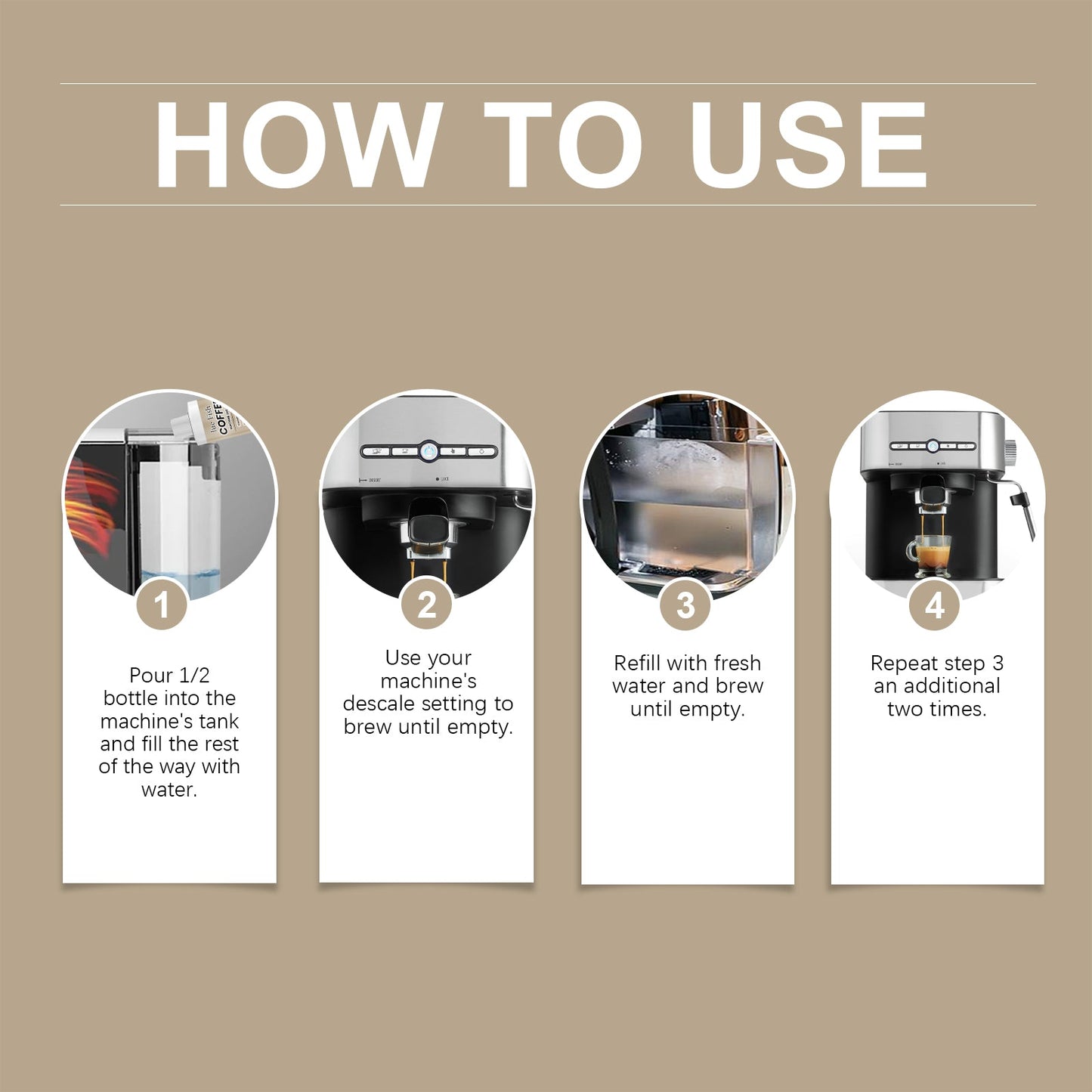 Coffee Machine Scale Remover, Coffee Machine Special Detergent Scale Stain Cleaning And Refurbishing Agent - Tampa Home & Garden Store
