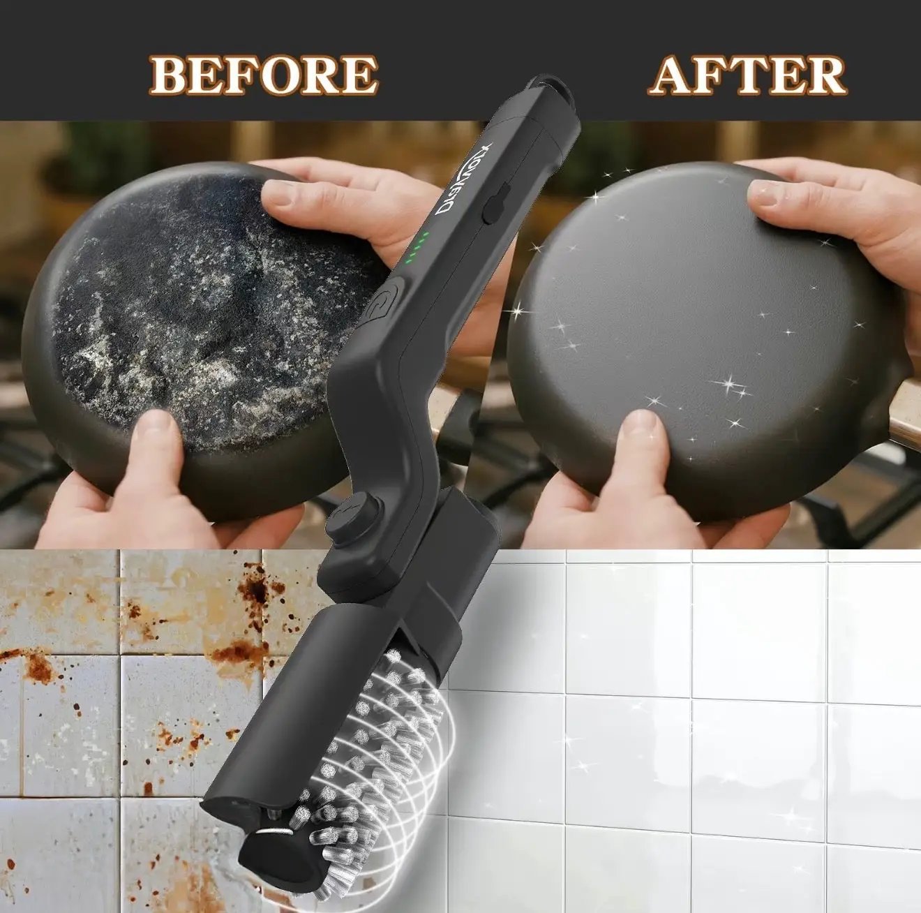 GrillForce Electric Brush - Tampa Home & Garden Store
