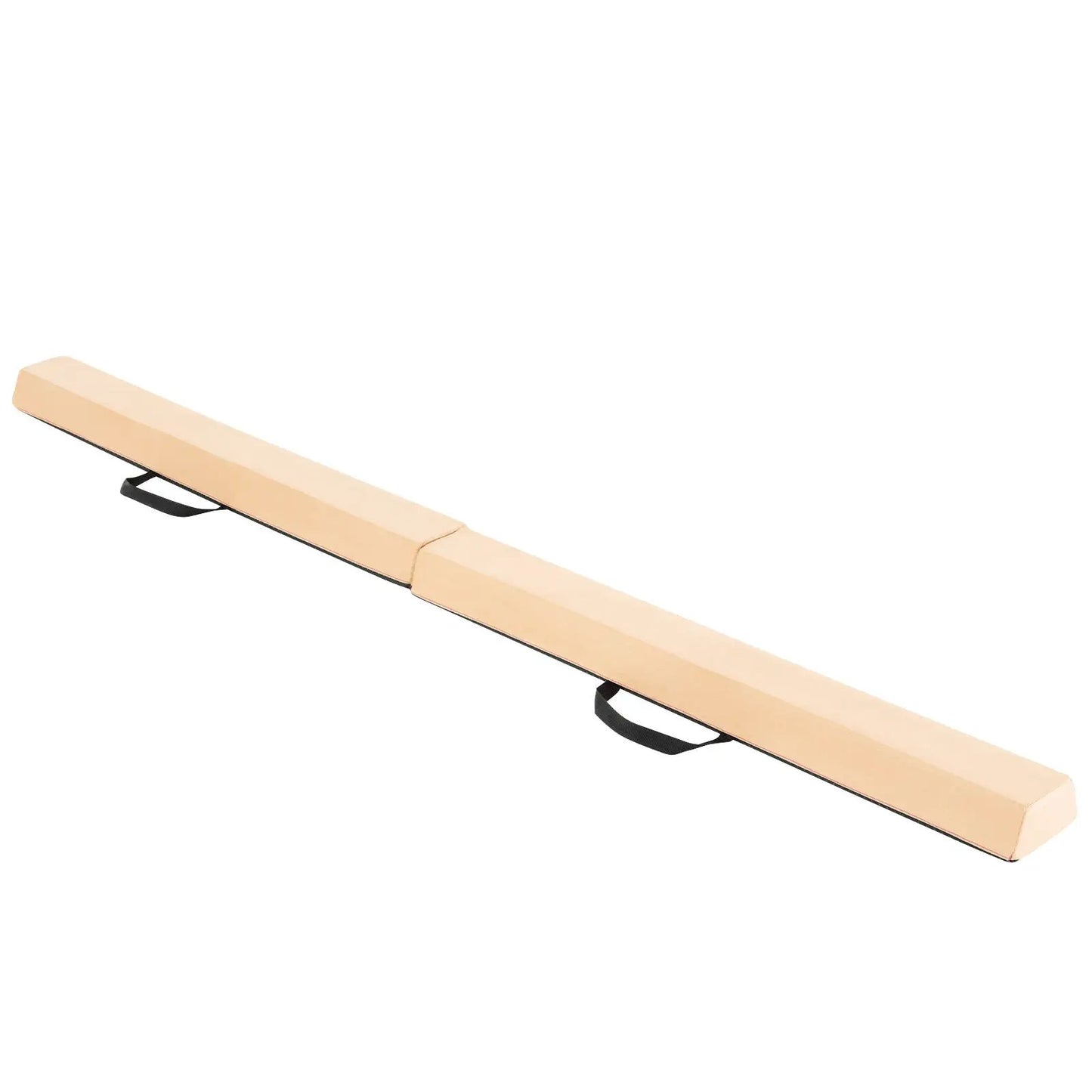 7 ft folding balance beam with beige suede cover and non-slip bottom on Tampa Home & Garden Store