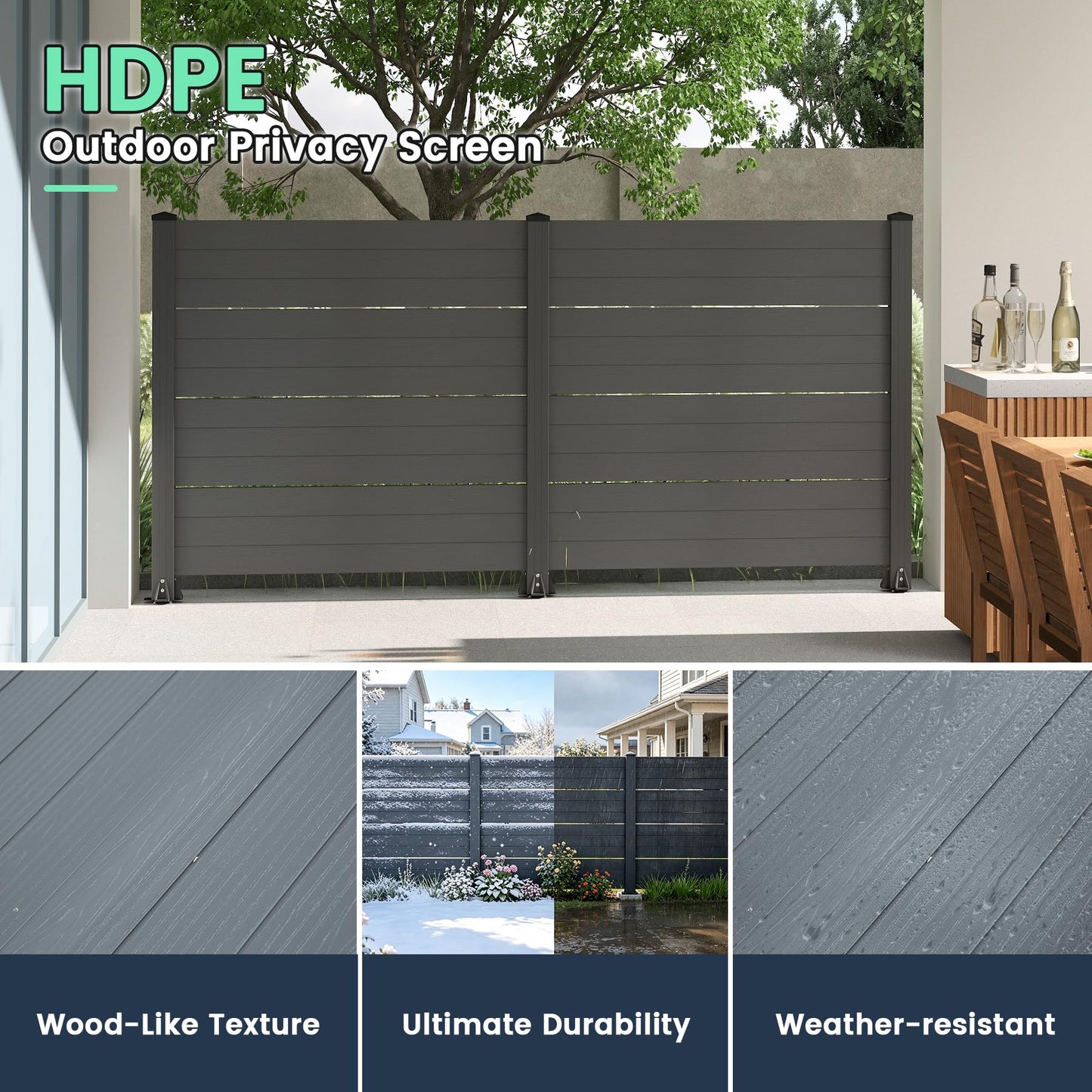 Heavy Duty Vinyl And Outdoor Privacy Screen