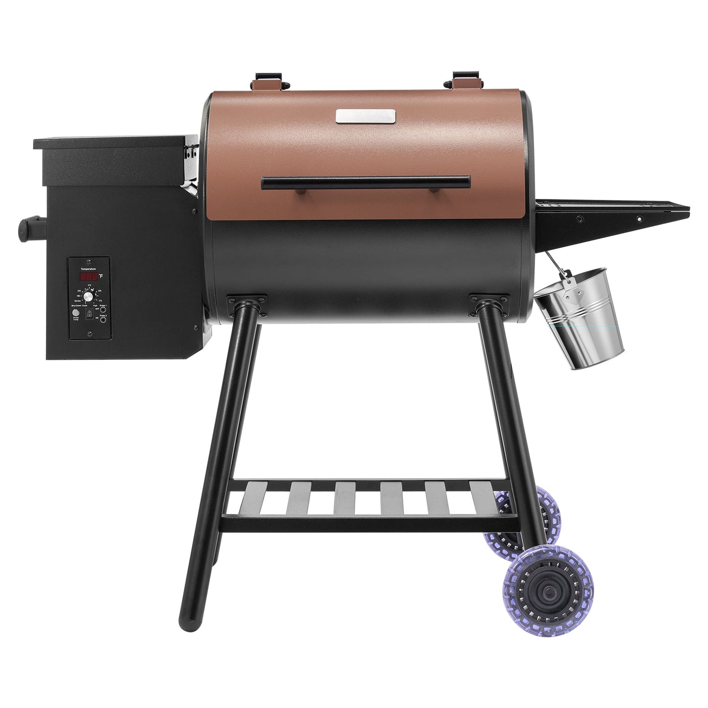 Wood Pellet Grill Smoker for Outdoor BBQs