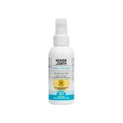 Sunscreen Heaven On Earth SPF 50+ PA++++, 100ml, white bottle, blue label Beauty Care Bag on Tampa Home & Garden Store