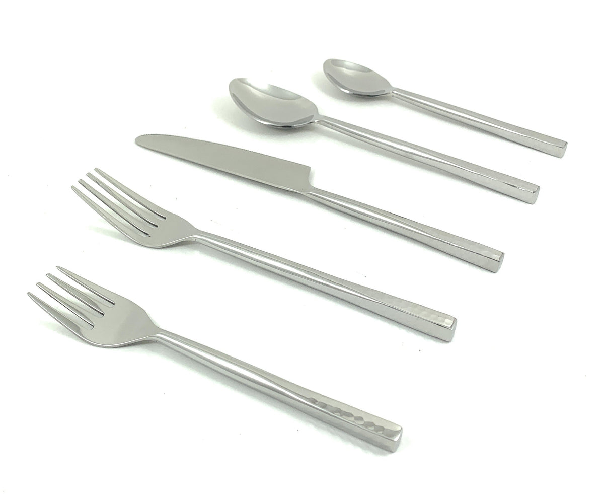 Vibhsa 20-piece flatware set service for 4 in stainless steel on Tampa Home & Garden Store