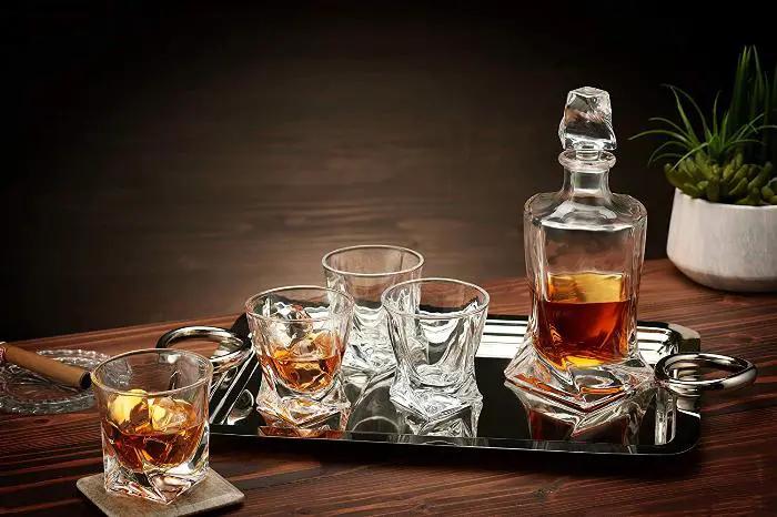 The Helix Decanter Set - Tampa Home & Garden Store