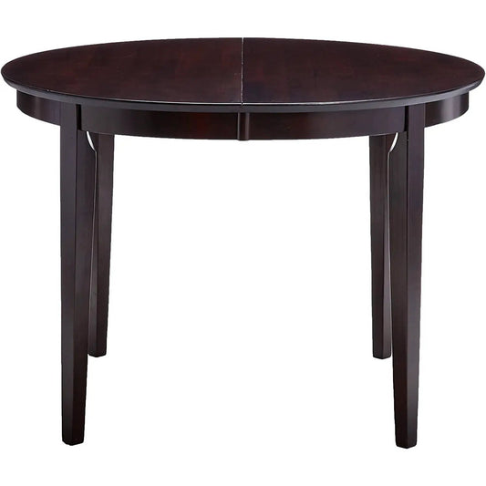Contemporary oval dining table in cappuccino wood by HomePacific for dining rooms on Tampa Home & Garden Store