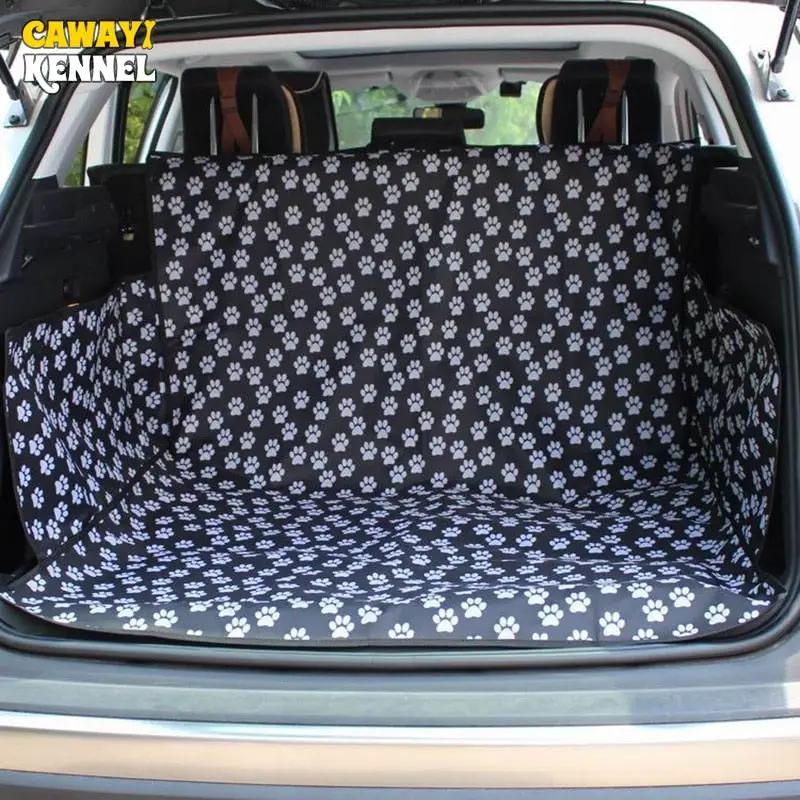CAWAYI KENNEL Transportines para mascotas Funda de asiento de coche para perros Cubierta protectora para maletero de gatos y perros transportin perro autostoel hond