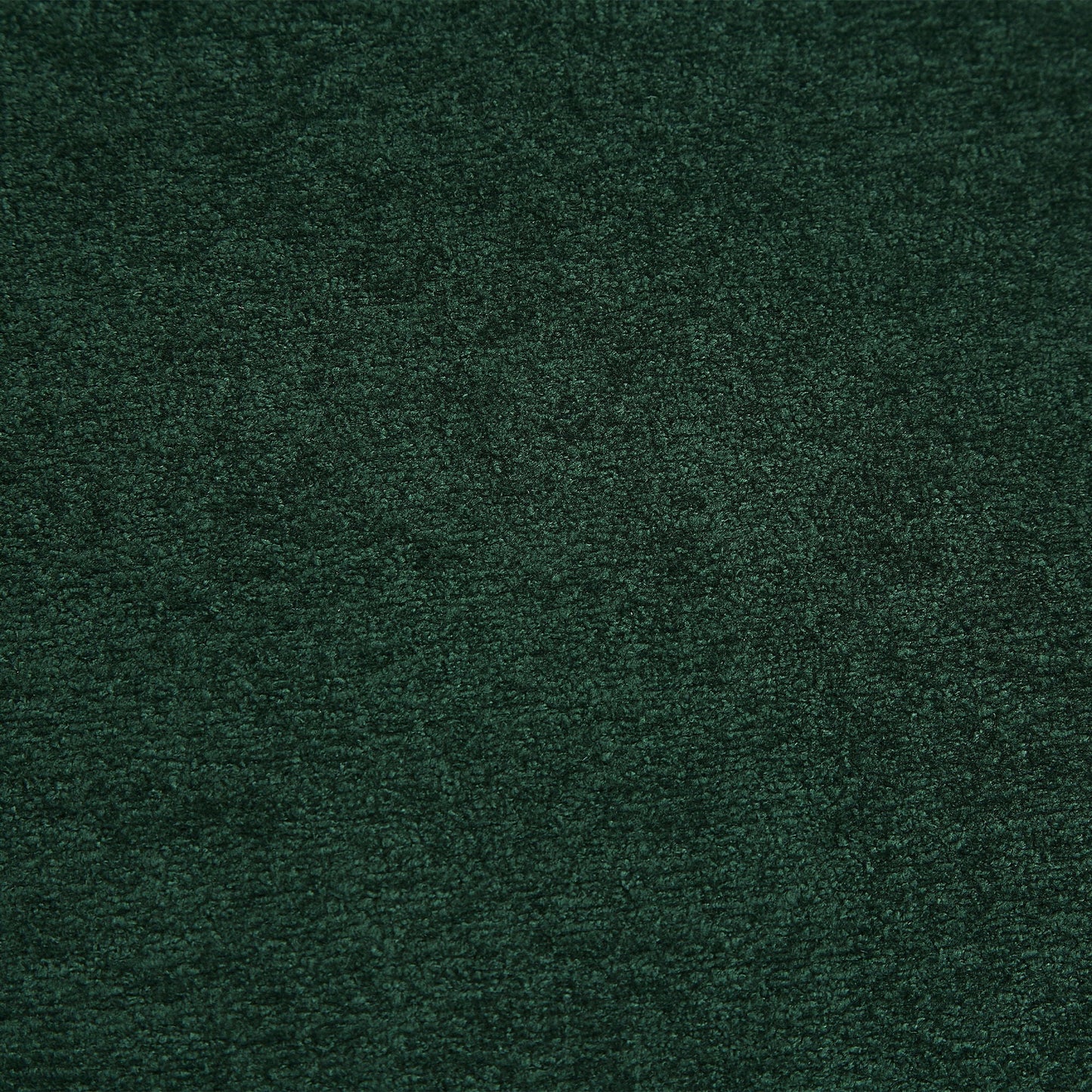 Close-up of dark emerald green carpet fibers with textured pile on Tampa Home & Garden Store