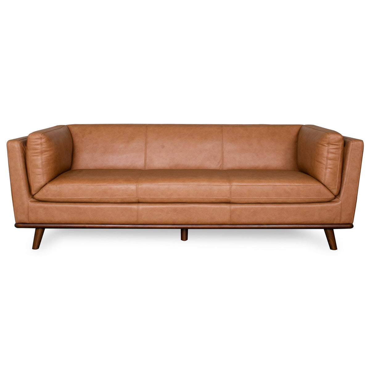 Luxury Phoenix Leather Sofa and Soft Backrest