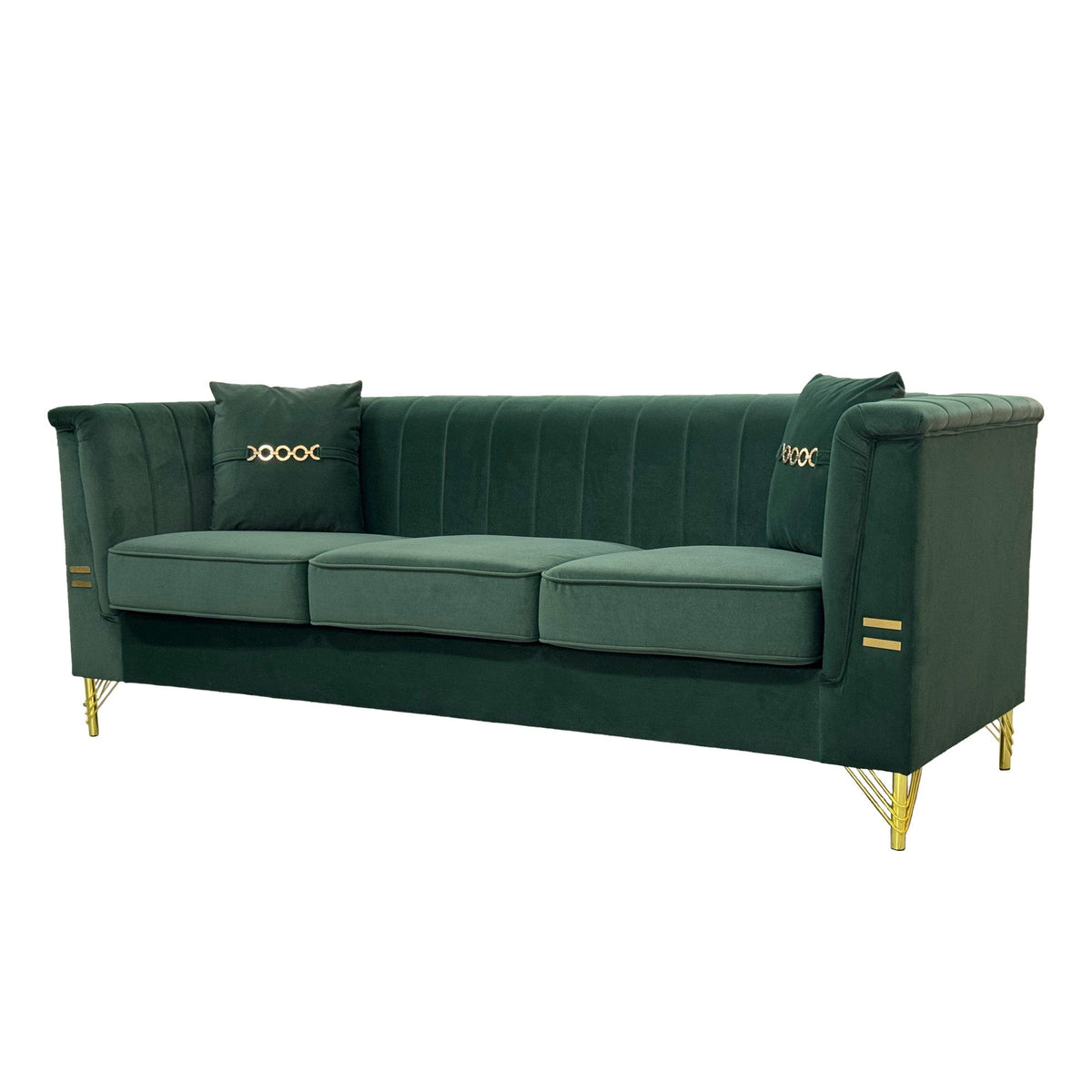 Contemporary Velvet Sofa For Living and Home
