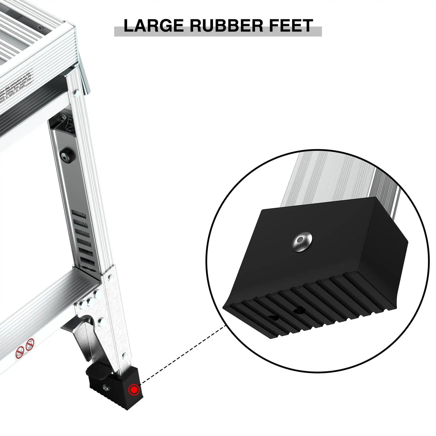 Aluminum Work Platform Large Folding Bench