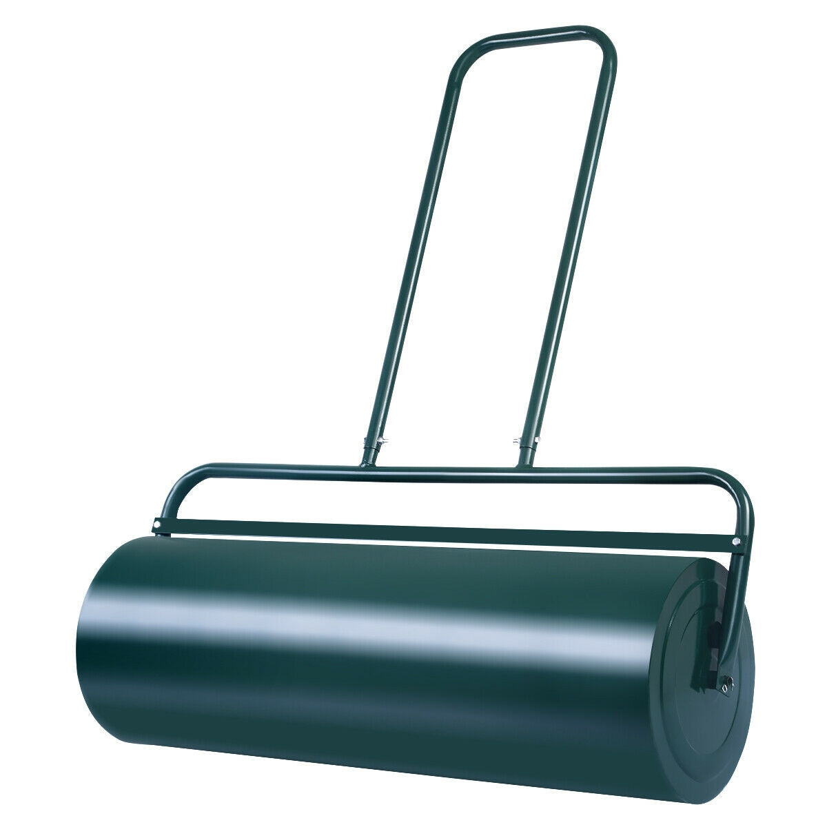 Tow Lawn Roller 24x13 in water-filled metal, green DirectDeals tow-behind lawn roller on Tampa Home & Garden Store