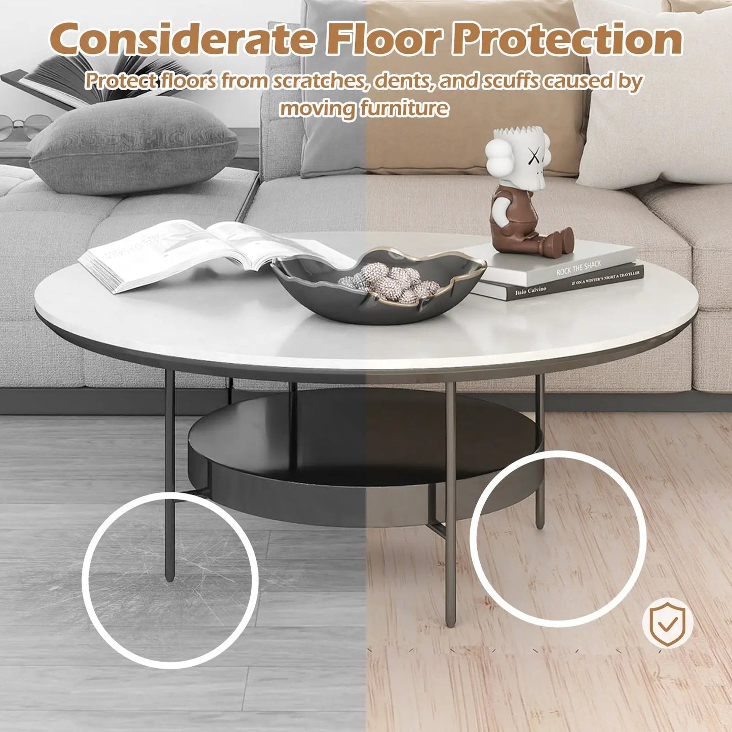 8-Piece EVA Floor Tiles with Wood Texture, DirectDeals floor protection mats on Tampa Home & Garden Store
