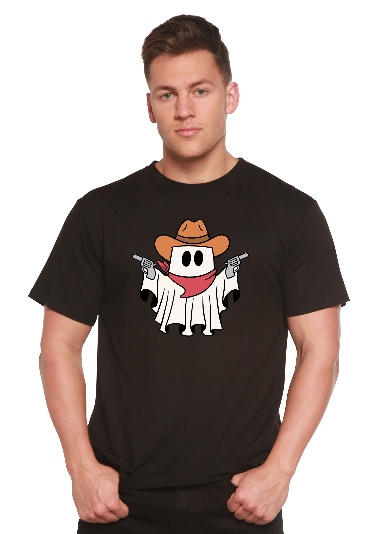Cowboy Ghost Unisex Bamboo and Cotton Shirt
