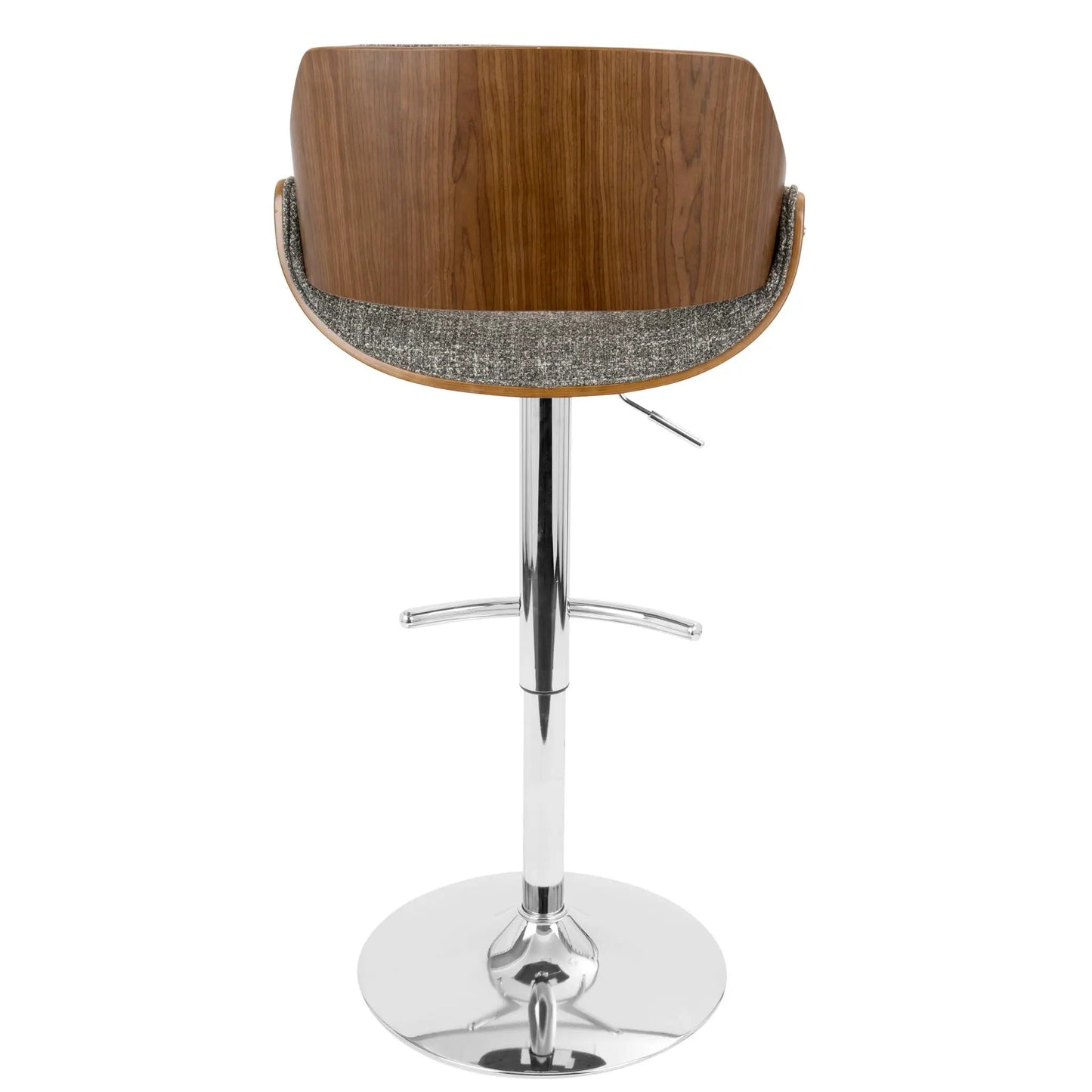 Fabrizzi Mid Century Barstool with Swivel