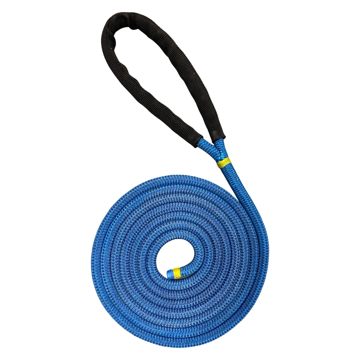 Arbo Space LDB Bull Dead Eye rigging sling with blue braided rope and black protective sleeves on Tampa Home & Garden Store