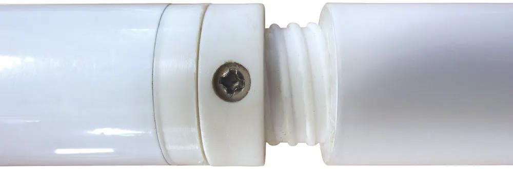 9 ft aluminum rotating flagpole white Flagman of America flag & windsock pole on Tampa Home & Garden Store