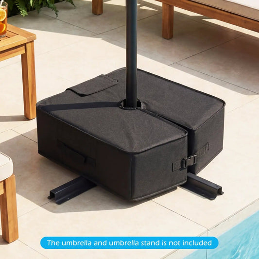 90 Pounds Sand Fillable Umbrella Base Weight