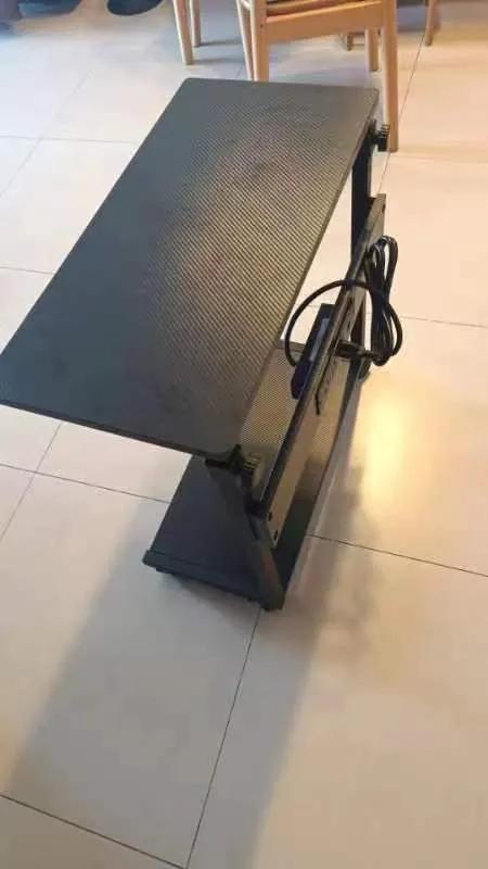 Soporte de torre de computadora de altura ajustable, soporte de CPU de chasis ATX de doble capa, accesorios de juegos de computadora móviles con ruedas