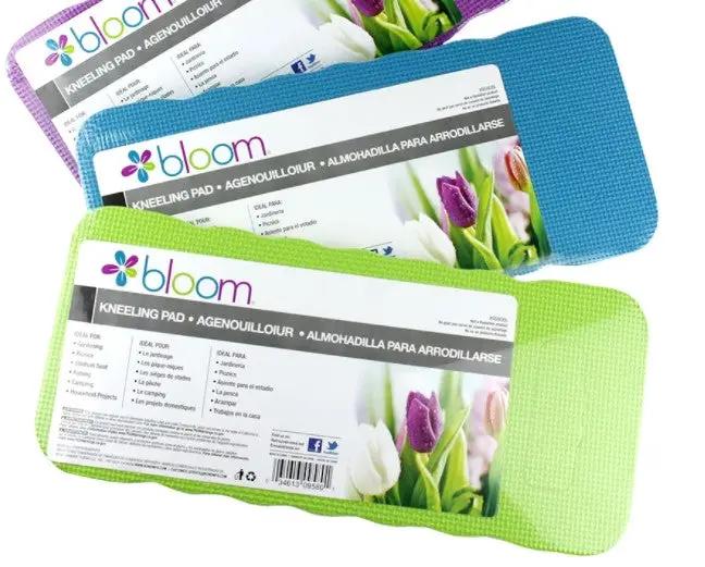 Bloom Kneeling Pad set of 3 in purple, blue & lime green by Orbit Irrigation on Tampa Home & Garden Store