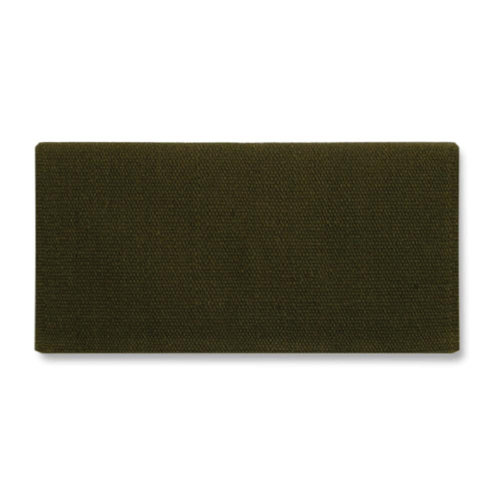 1314-39 San Juan Solid Dark Olive 36x34 Manta de silla de montar de lana de Nueva Zelanda DARKOLIVE
