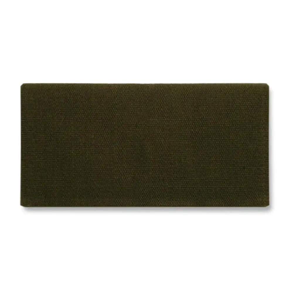 Mayatex San Juan solid dark olive saddle blanket 36x34 New Zealand wool on Tampa Home & Garden Store