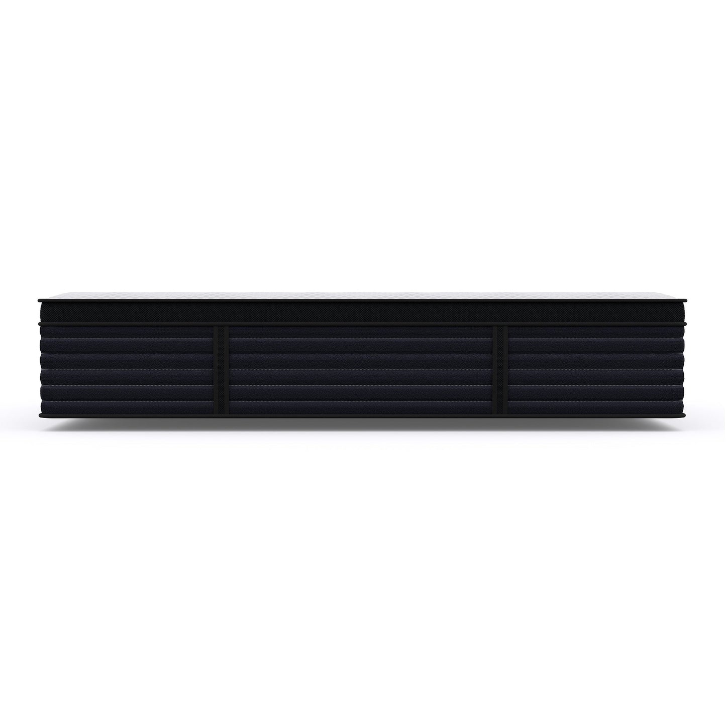 Diamond Hughes latex hybrid mattress Twin XL white top on black base HouseOfZazla on Tampa Home & Garden Store