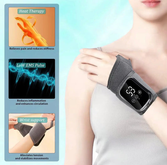 WristRevive heated hand massager gray strap for pain relief on Tampa Home & Garden Store