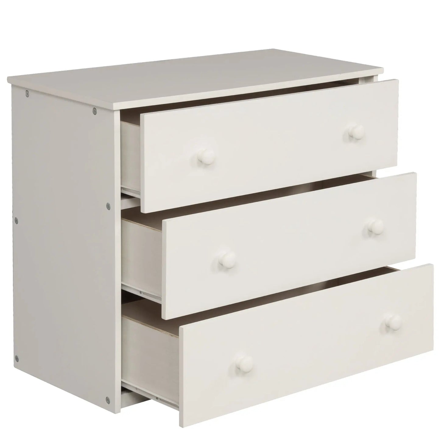 Low study twin loft bed cabinet desk white with dresser drawers and knobs on Tampa Home & Garden Store