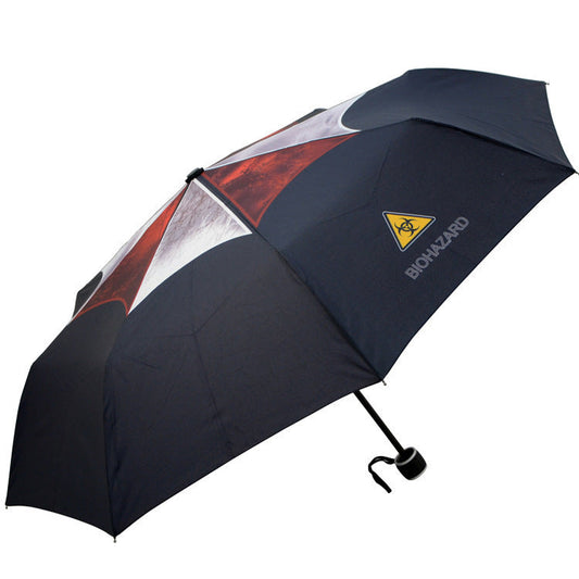 Creative Folding Sunny Umbrella Biochemical Crisis Triple Fold Sunshade Umbrella Rain and Rain dual-use - Tampa Home & Garden Store
