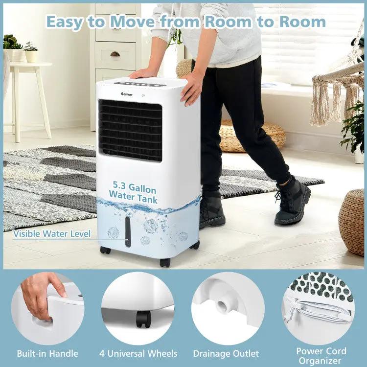 3-in-1 Air Cooler – Fan & Humidifier with Remote - Tampa Home & Garden Store