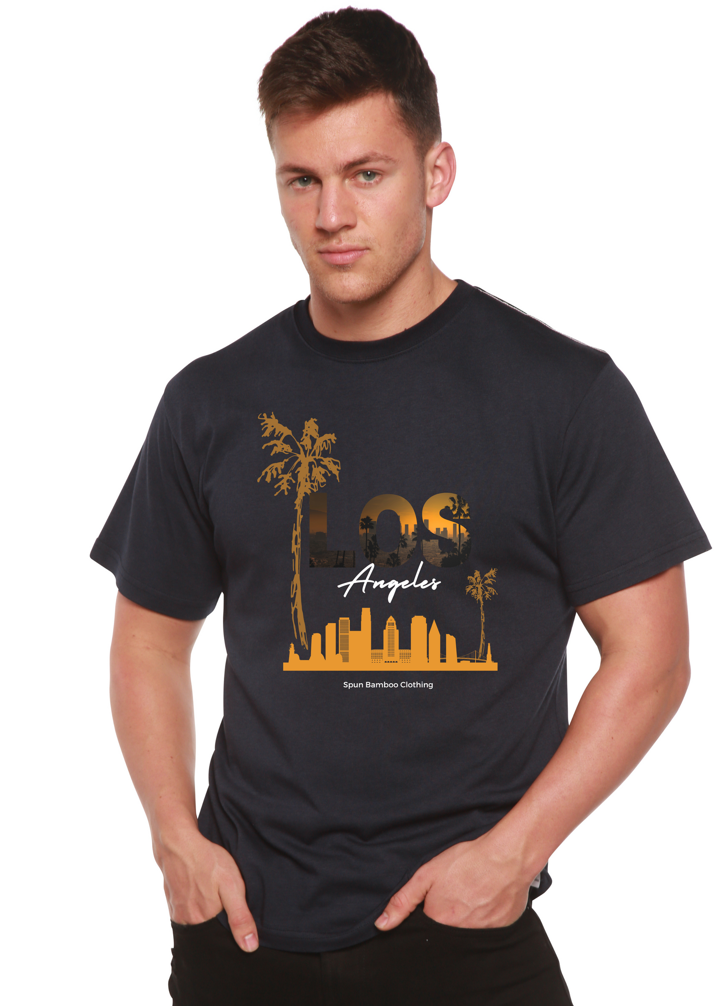 Unisex Bamboo Viscose and Organic Cotton Tee