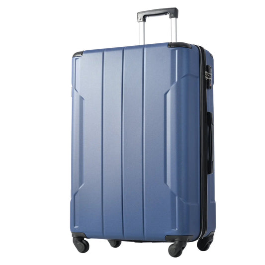 Blue ABS hardshell spinner carry-on suitcase, 20-inch on Tampa Home & Garden Store